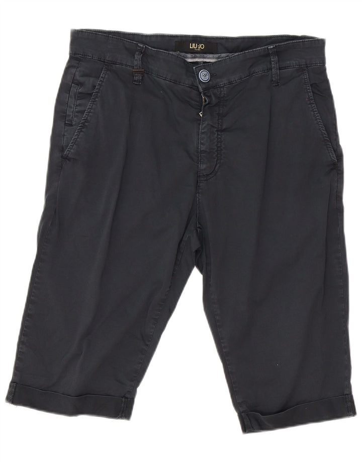 Bermuda Uomo Liu Jo IT 48 Medium W32 Blu Navy Cotone