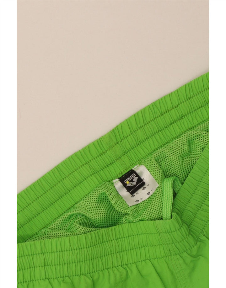 Pantaloncini da bagno da uomo Arena verde medio