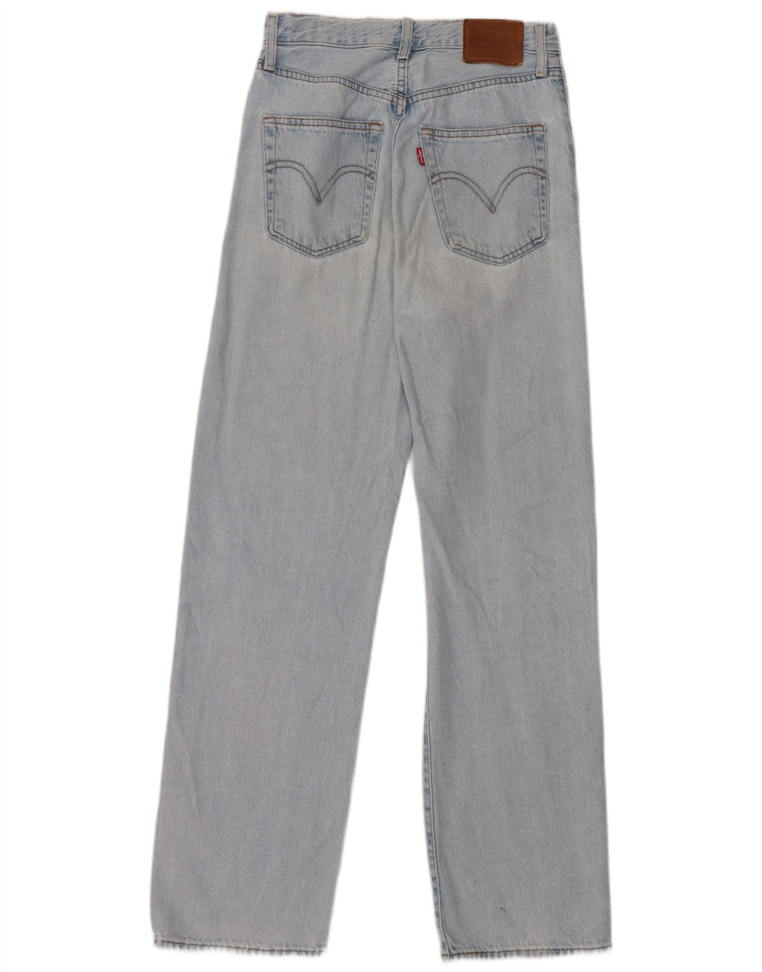 Jeans dritti Ribcage da donna Levi's W25 L29 cotone blu