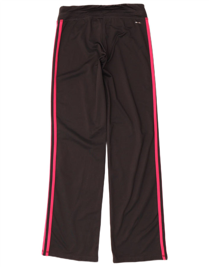 Pantaloni da tuta Adidas Climalite da donna UK 8/10 Small Poliestere nero