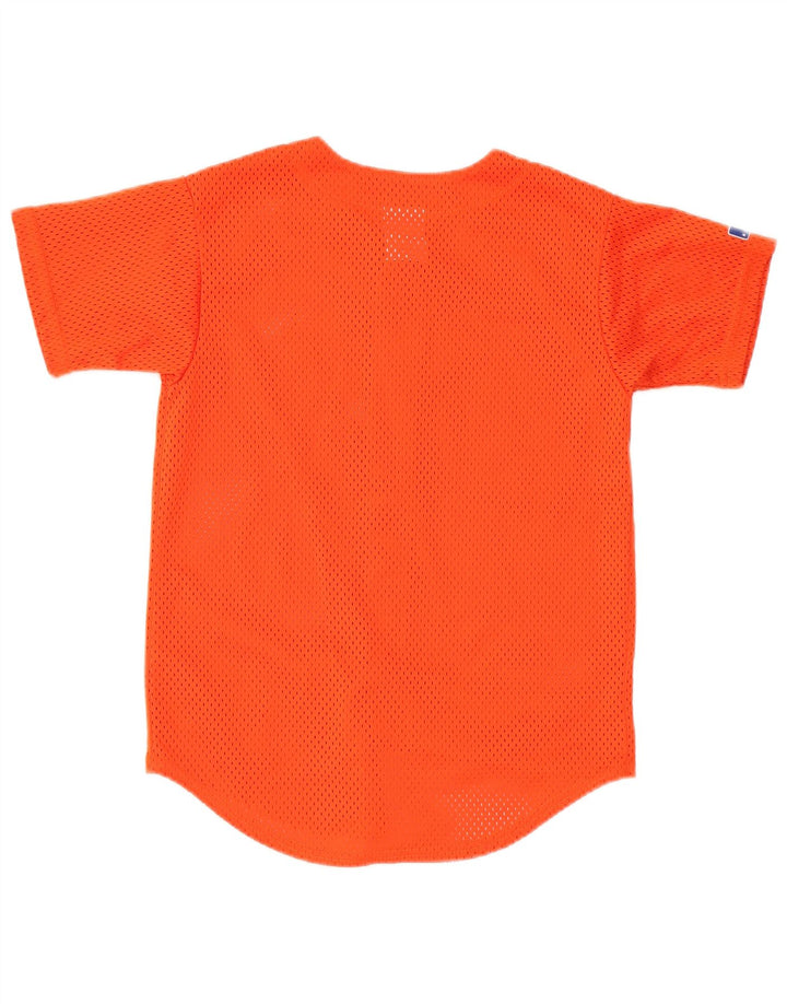 Maglia Majestic Mets Graphic Jersey da bambino 13-14 anni Poliestere arancione medio
