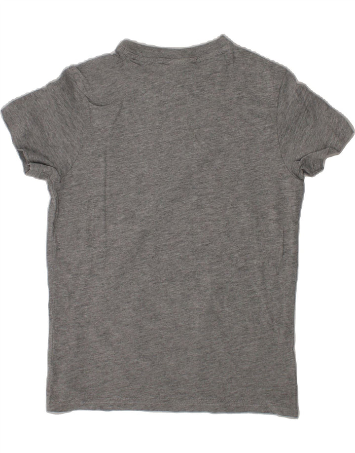 UMBRO Boys Graphic T-Shirt Top 9-10 Years Grey Cotton Vintage Umbro and Second-Hand Umbro from Messina Hembry 