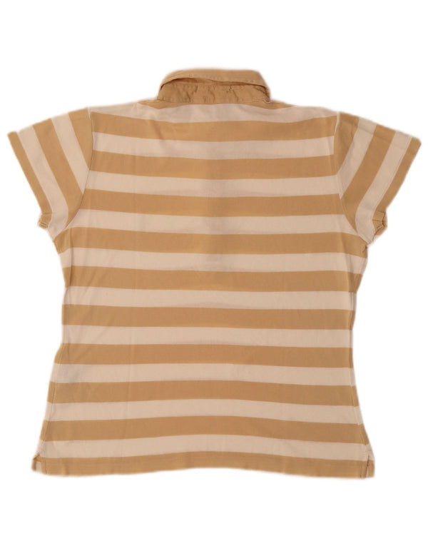 Polo da donna Ralph Lauren UK 14 cotone beige medio