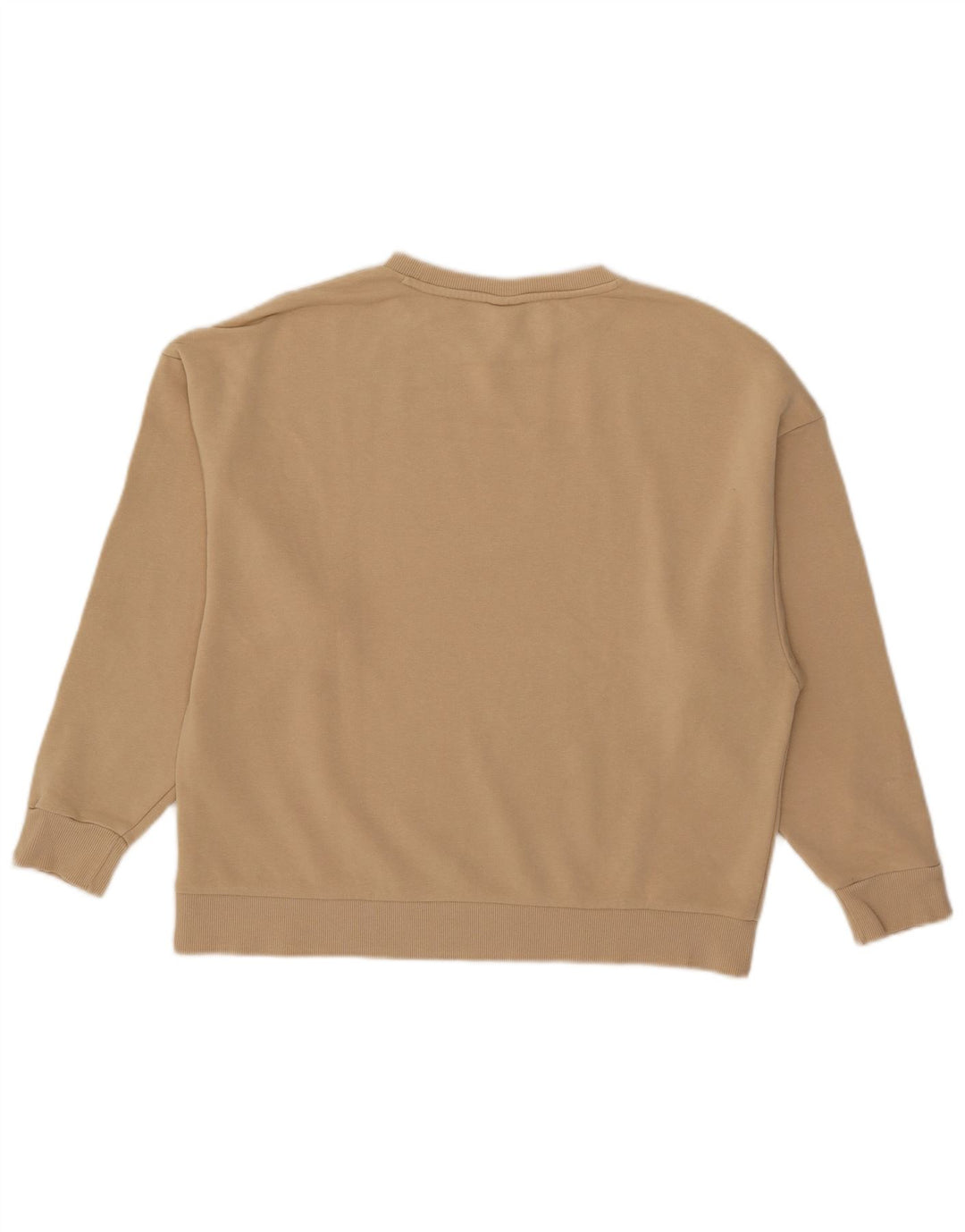 Felpa grafica da donna Puma Jumper UK 16 Large Beige Colourblock