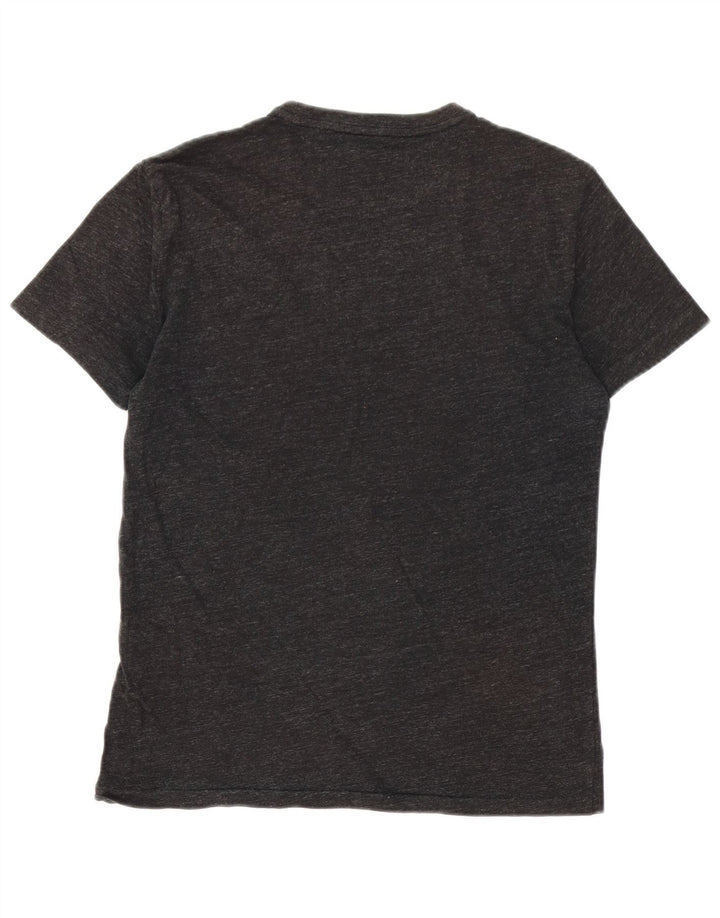 POLO RALPH LAUREN T-shirt da uomo slim fit personalizzata Top piccola grigia chiazzata