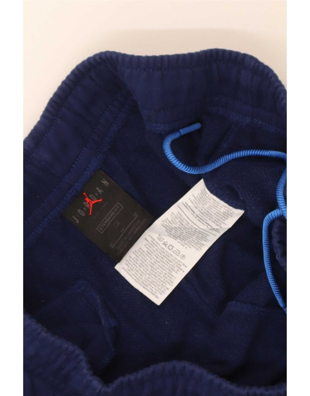Pantaloni da tuta da uomo Jordan Joggers in cotone blu medio