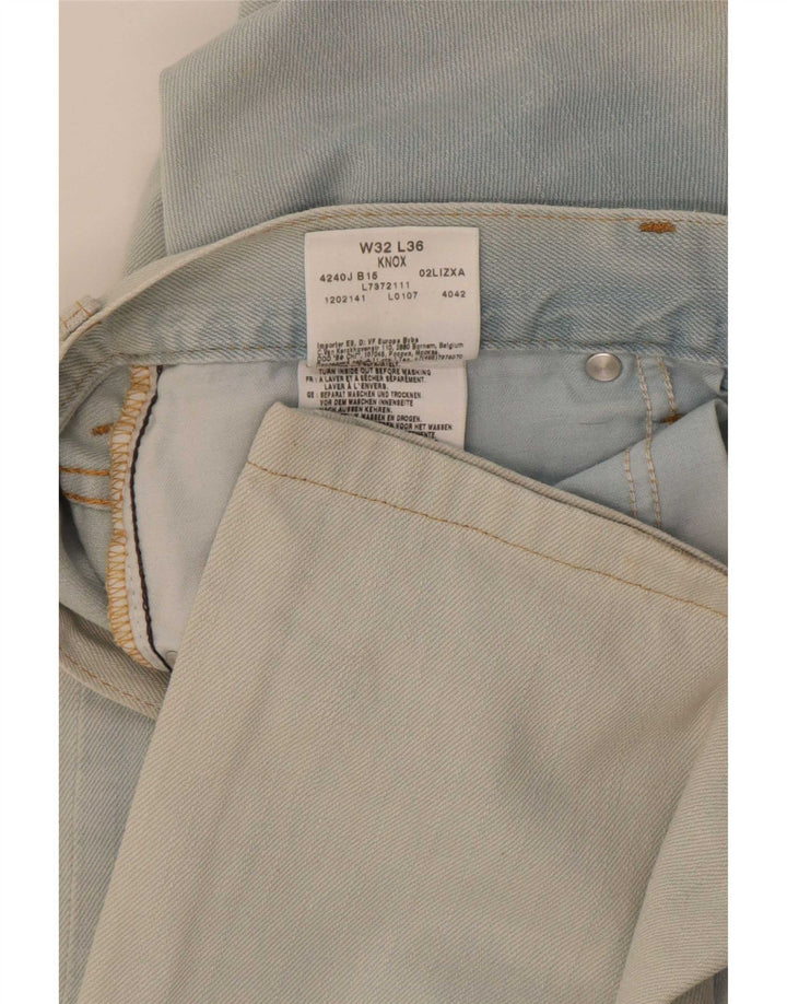Jeans dritti Lee Knox da uomo W32 L36 cotone blu
