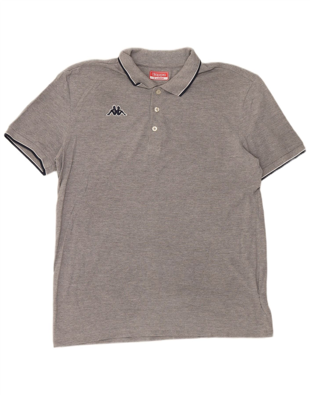 Polo Kappa Uomo XL Grigia