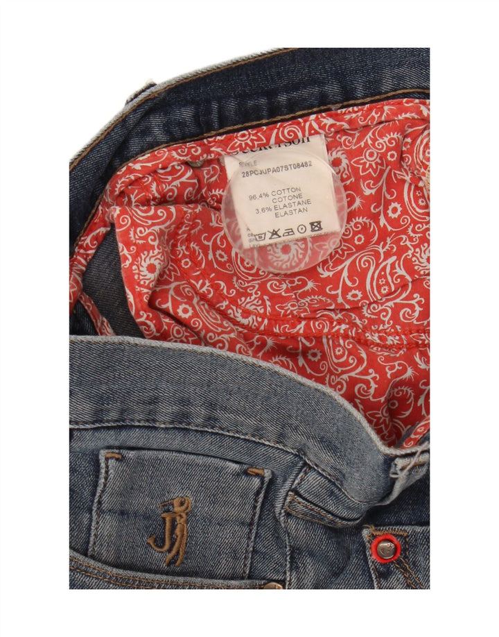 Jeans slim da donna Jeckerson W32 L31 cotone blu