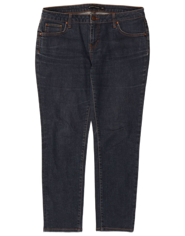 Jeans slim da donna Zara EU 46 2XL W36 L28 Blu navy