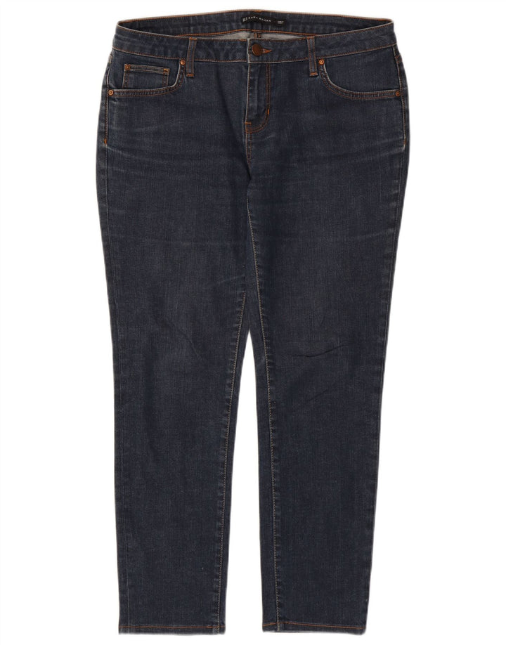 Jeans slim da donna Zara EU 46 2XL W36 L28 Blu navy