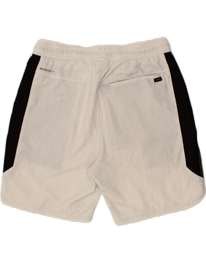 RIP CURL Pantaloncini sportivi da uomo medio in poliestere color block bianco sporco
