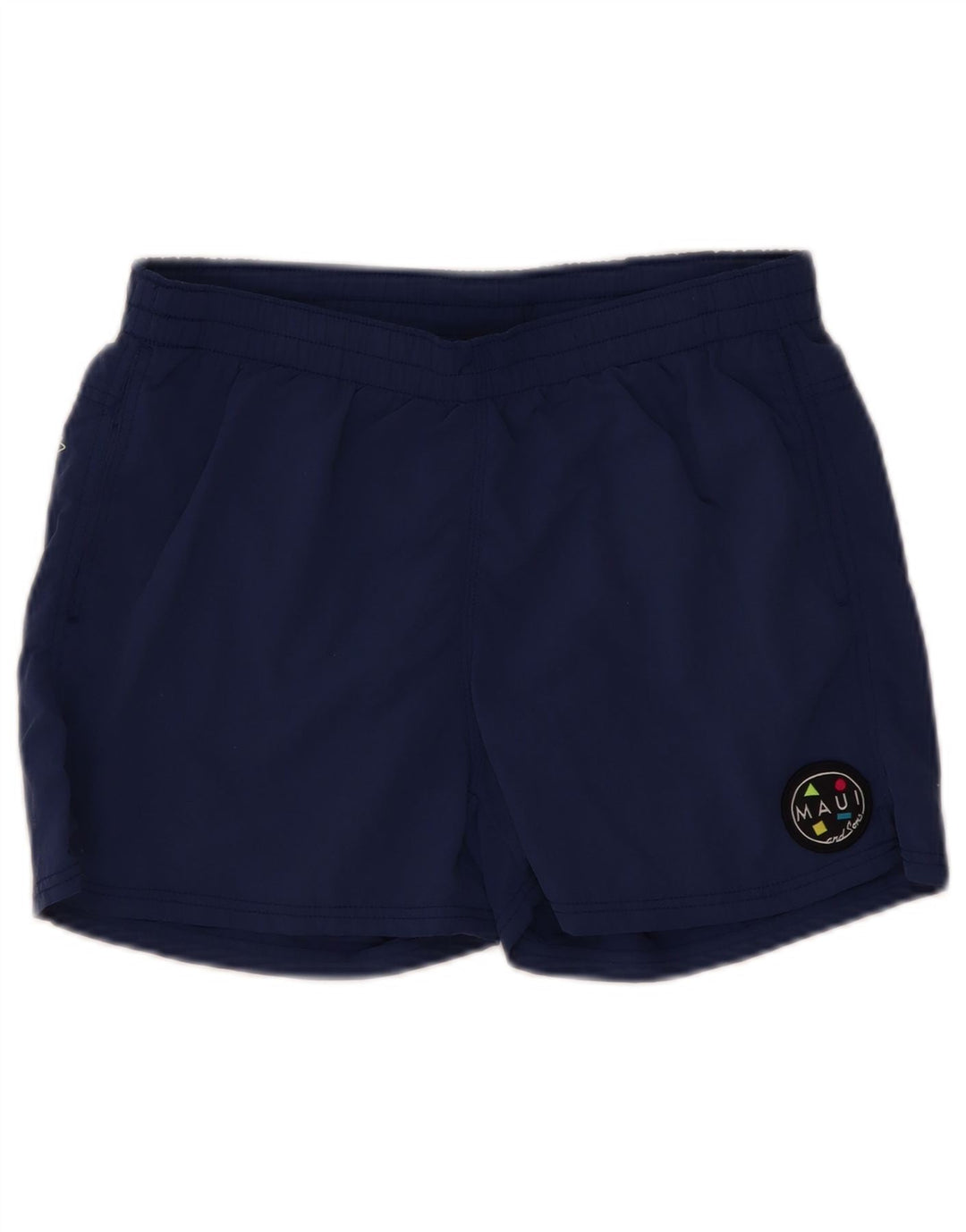 Pantaloncini da bagno grafici da donna Maui and Sons piccoli blu navy in poliammide