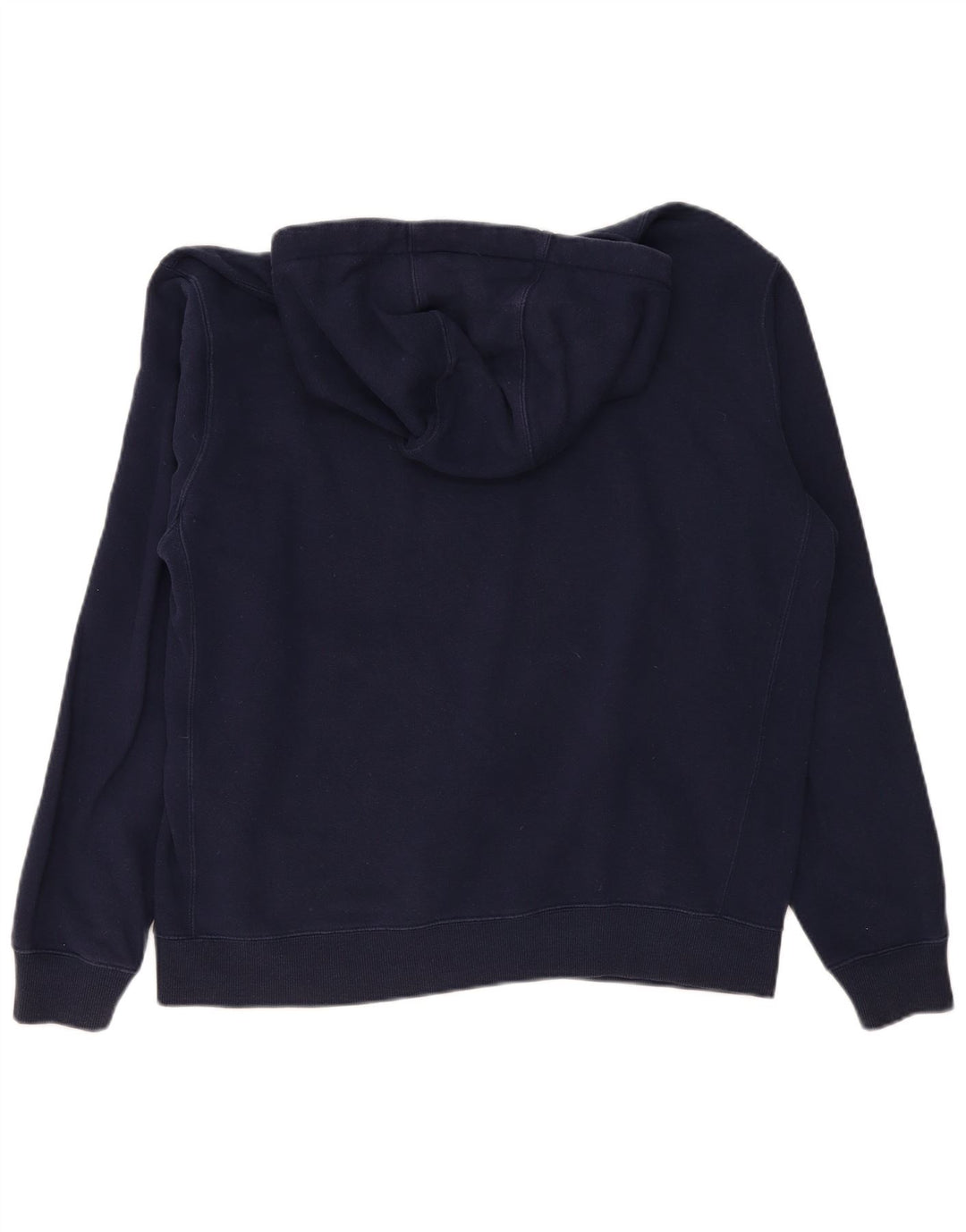 Felpa con cappuccio da uomo Fila grande in cotone blu navy