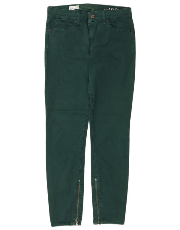 Gap Jeans skinny legging da donna UK 10 Small W30 L27 Verde