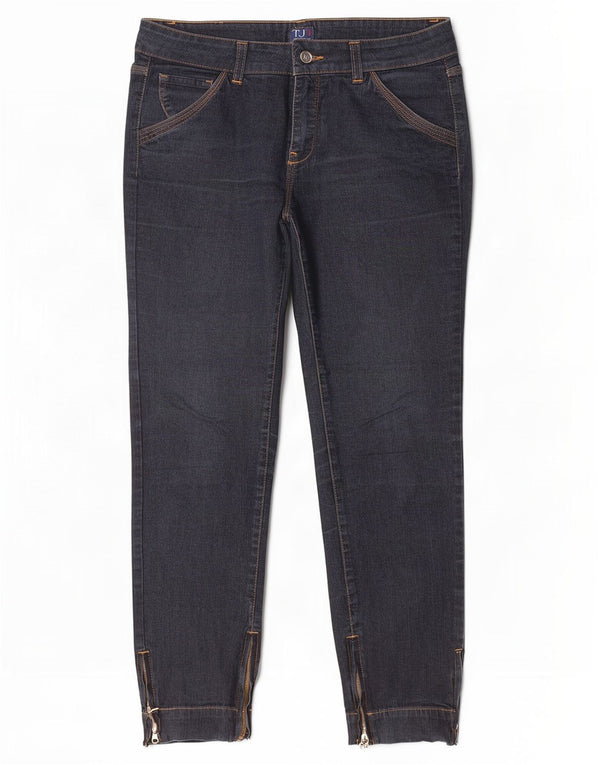 Jeans Slim Donna Trussardi W28 L27 Blu Navy