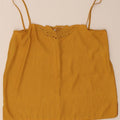 Canotta vintage da donna IT 42 giallo medio