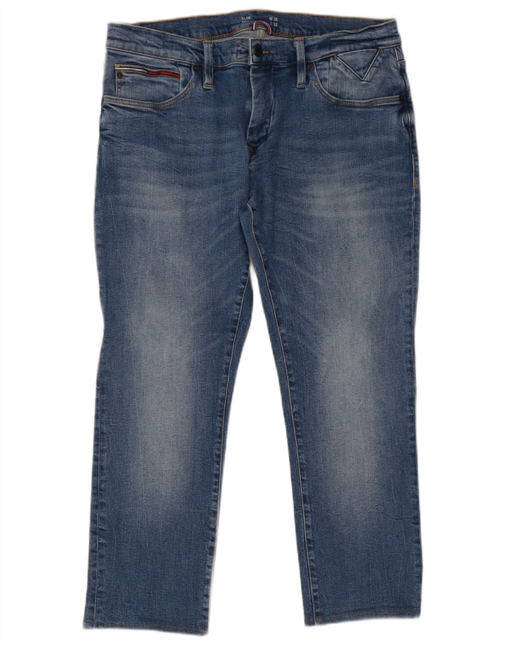 Tommy Hilfiger Uomo Scanton Slim Jeans W36 L32 Blu
