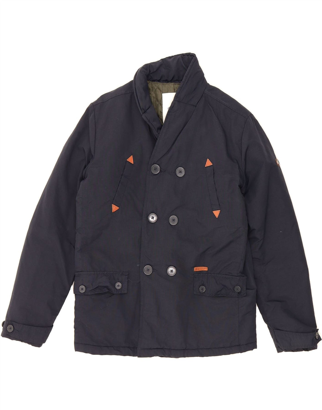 BEN SHERMAN Boys Hooded Bomber Jacket 12-13 Years Navy Blue Vintage Ben Sherman and Second-Hand Ben Sherman from Messina Hembry 