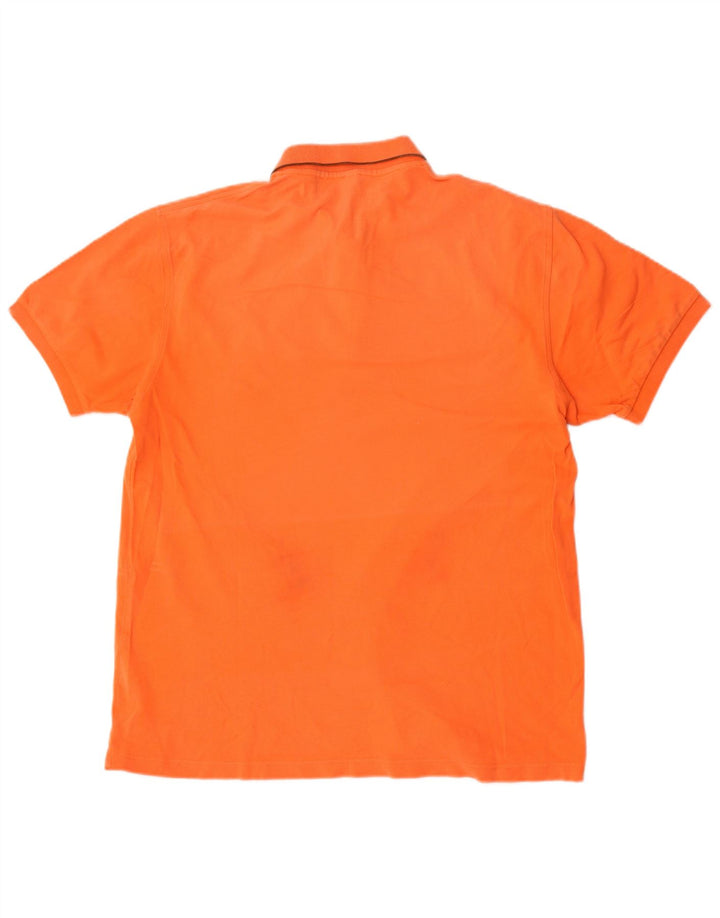 Polo da uomo Sun68 2XL in cotone arancione