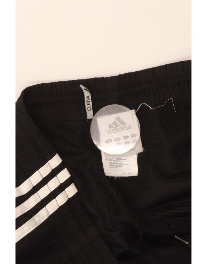 Pantaloni da tuta da uomo Adidas Small neri in poliestere