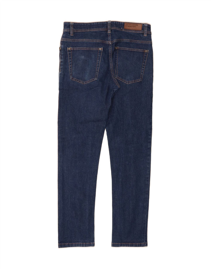 BENETTON Mens Slim Jeans W30 L30 Blue Cotton Vintage Benetton and Second-Hand Benetton from Messina Hembry 