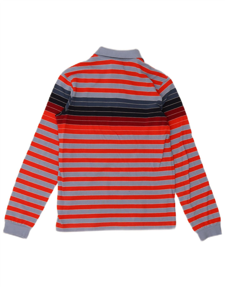 Polo a maniche lunghe da bambino Lacoste 11-12 anni a righe multicolore