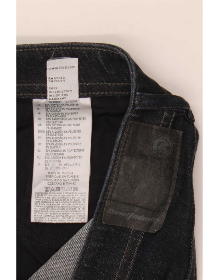 Jeans slim da donna Diesel W32 L32 cotone blu navy