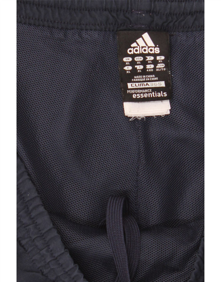 ADIDAS Mens Climalite Sport Shorts XL  Navy Blue Polyester