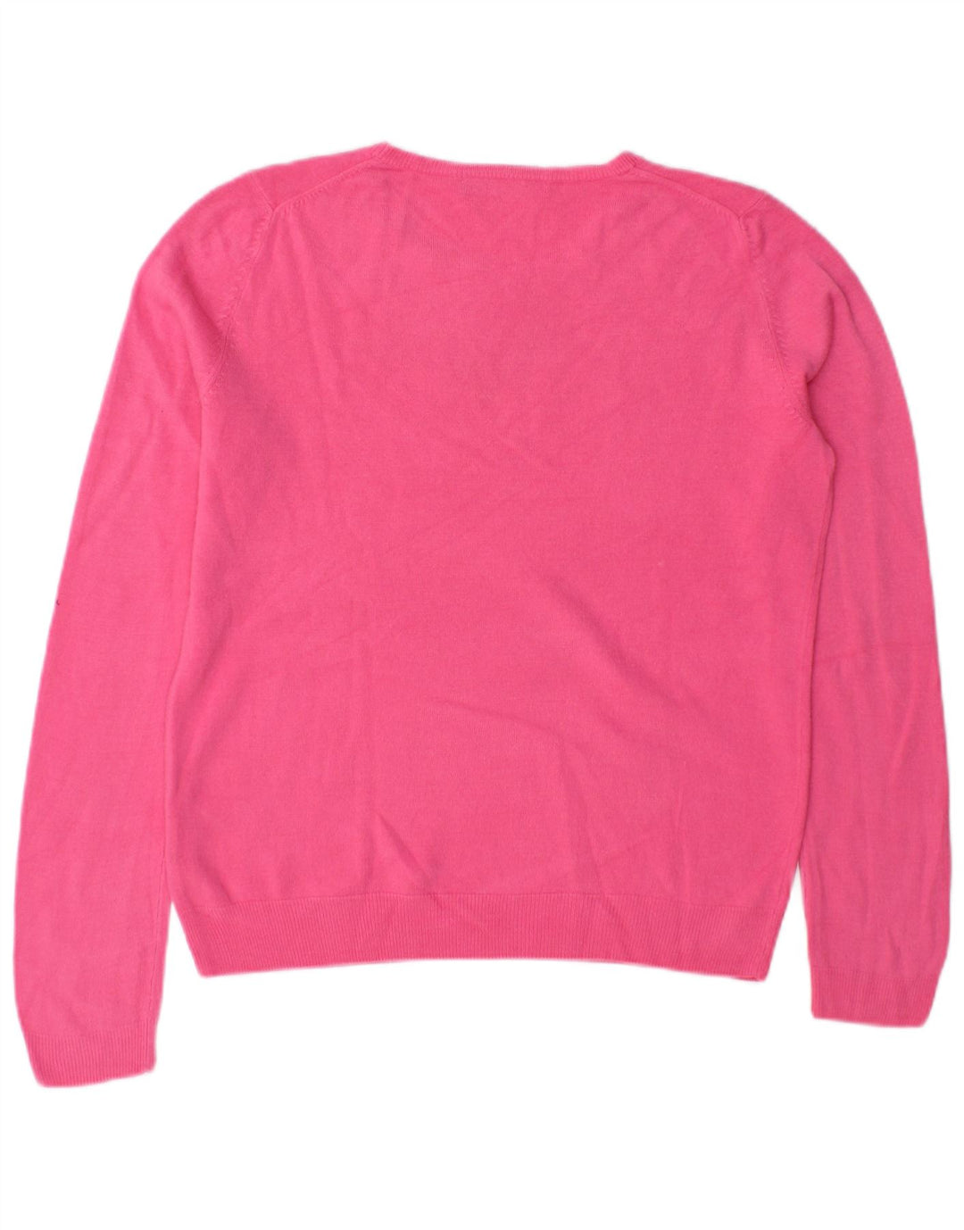 Maglione maglione girocollo da donna Marks & Spencer UK 12 Rosa medio