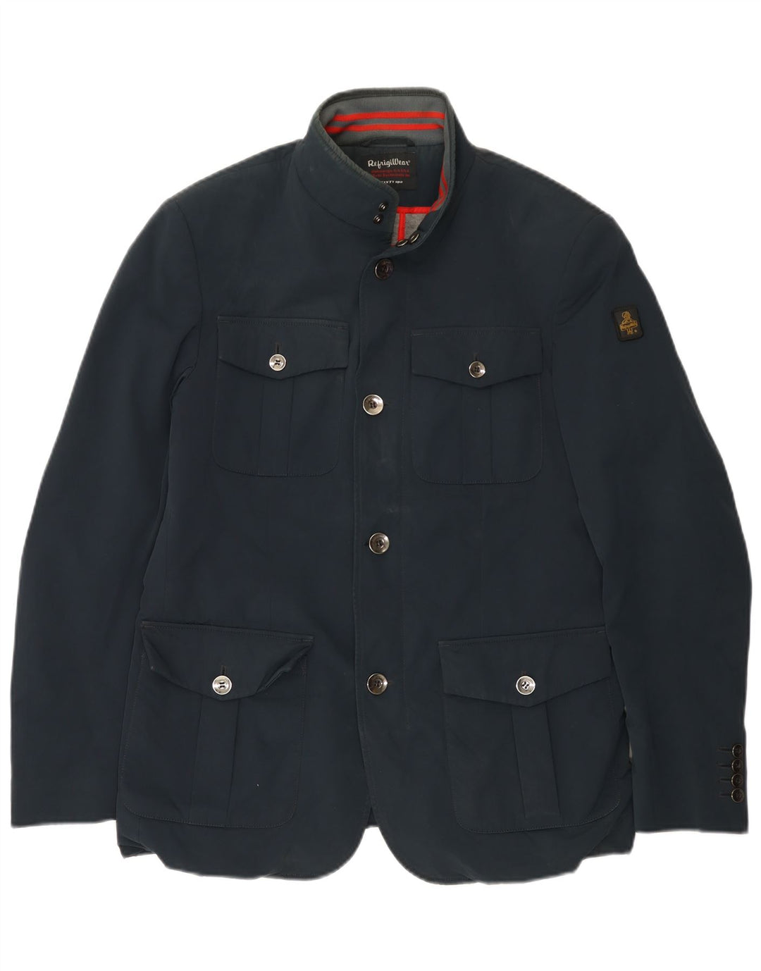 Refrigiwear Giacca Utility Uomo IT 50 Large Blu Navy Poliammide