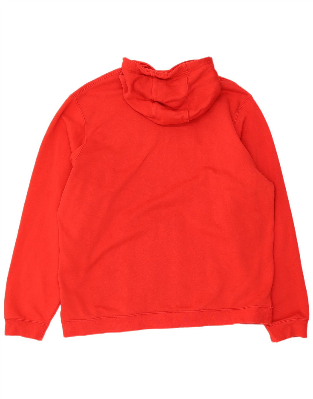 Felpa con cappuccio grafica Nike da uomo 2XL in cotone rosso