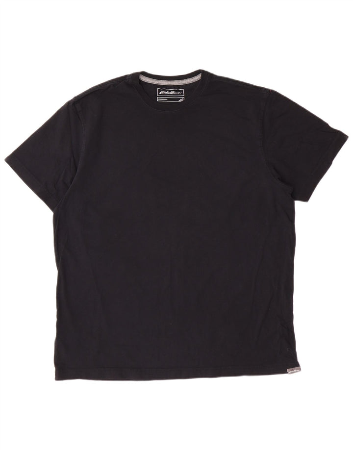 T-shirt da uomo EDDIE BAUER grande in cotone nero