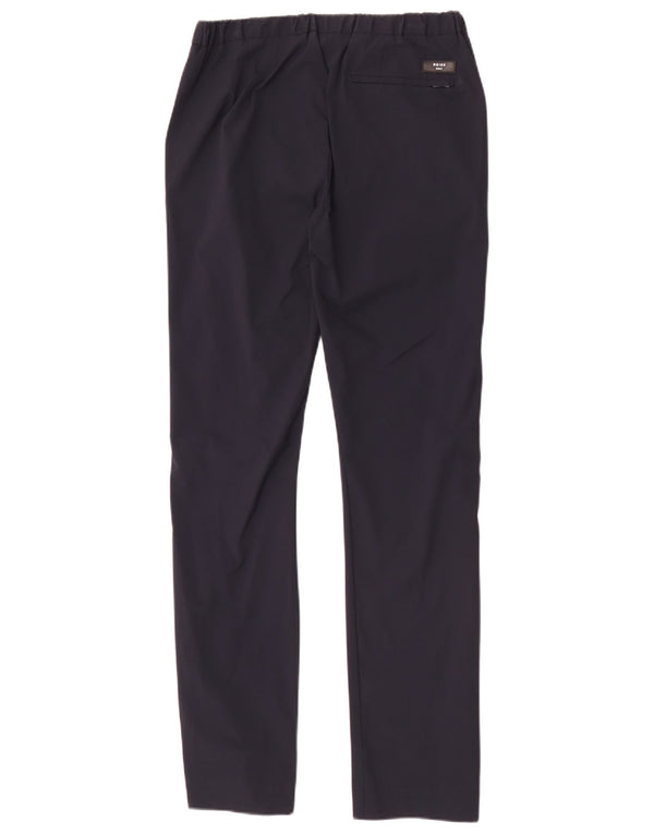 Pantaloni chino slim da uomo Reiss W30 L32 blu navy in poliammide