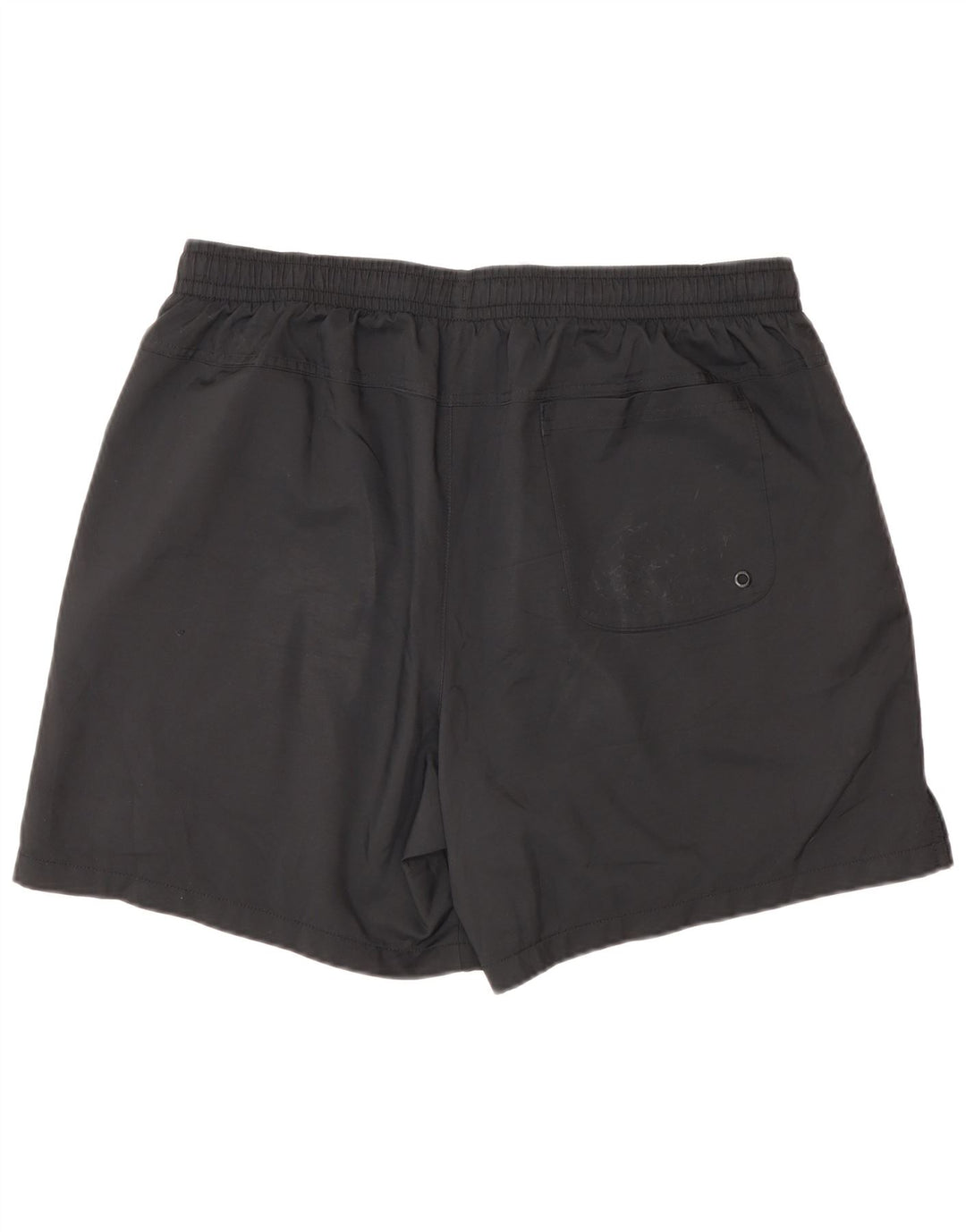 Pantaloncini da bagno Nike da uomo grandi in poliestere nero