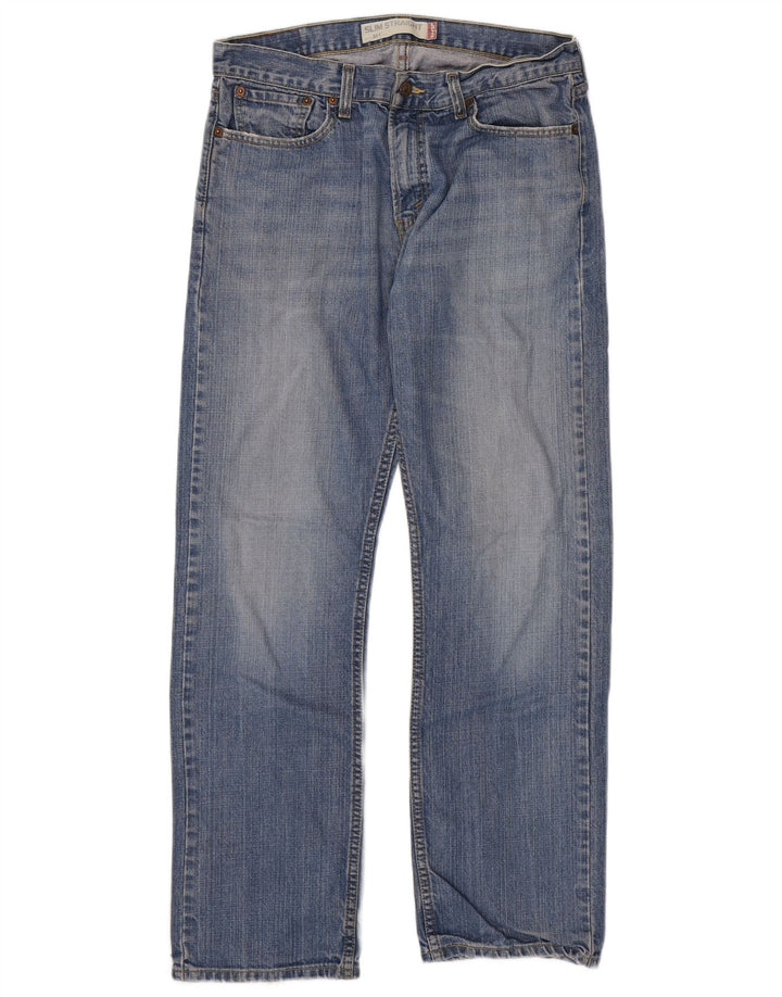 Levi's Uomo 514 Jeans dritti slim W33 L32 Cotone blu