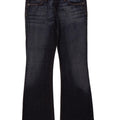 CALVIN KLEIN Jeans Bootcut da donna W32 L33 cotone blu navy