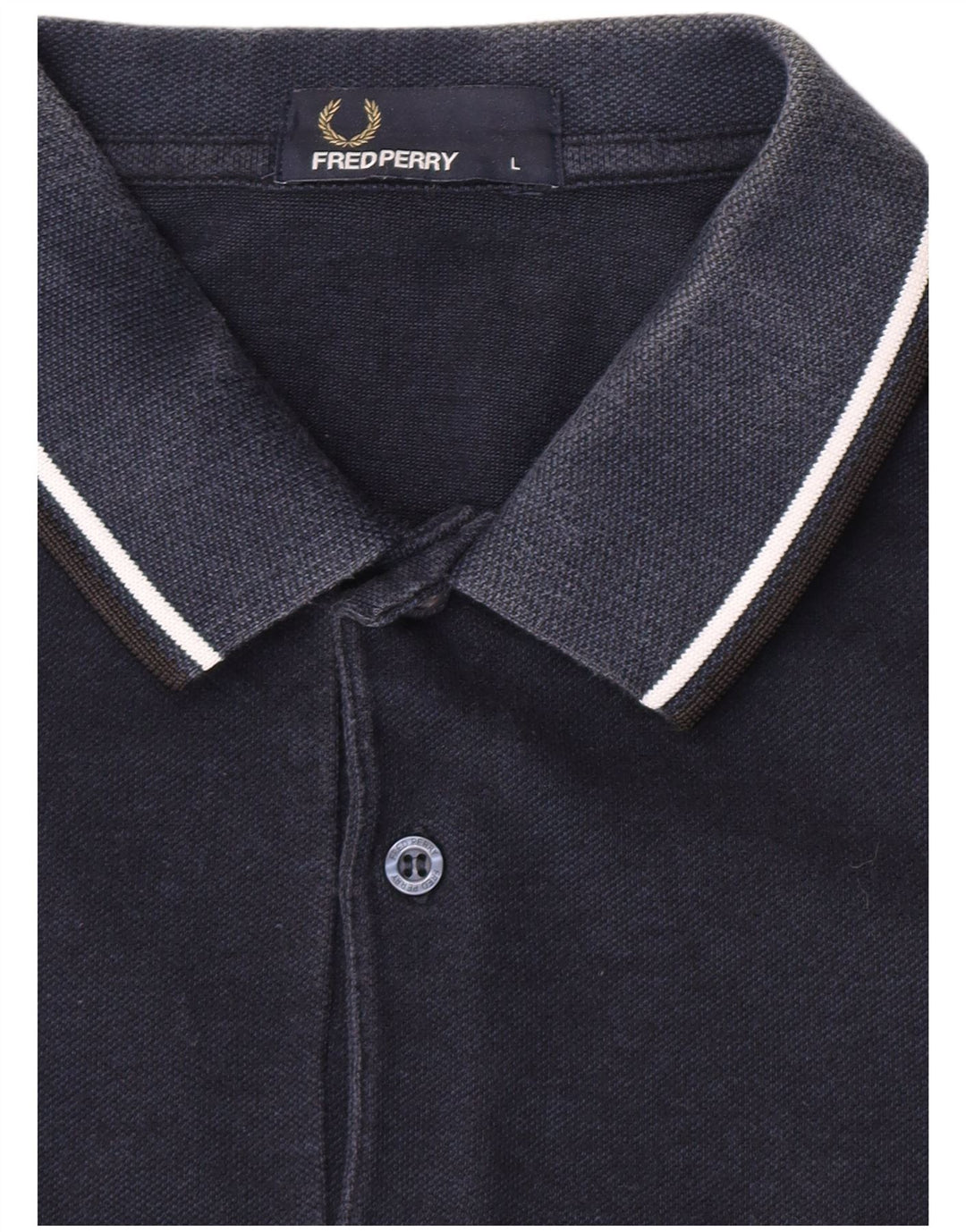 Polo da uomo Fred Perry grande blu navy