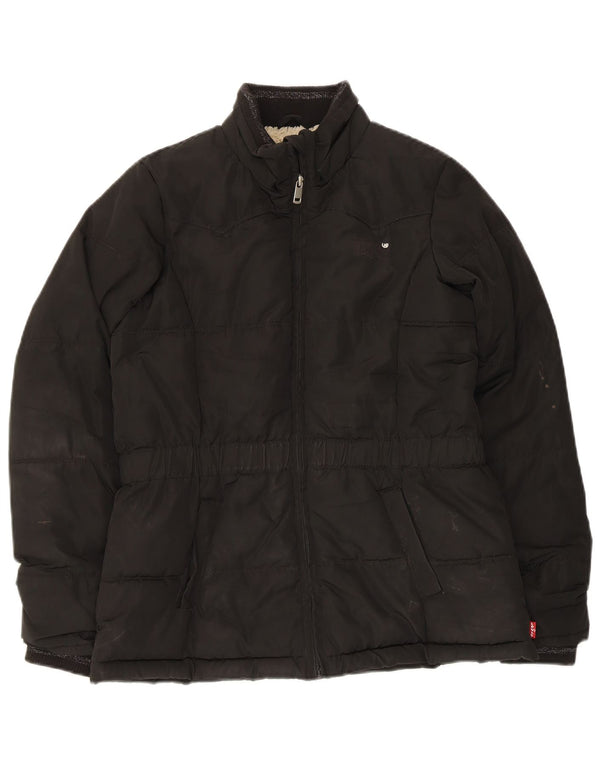 Giacca imbottita Levi's bambina 13-14 anni in poliestere nero