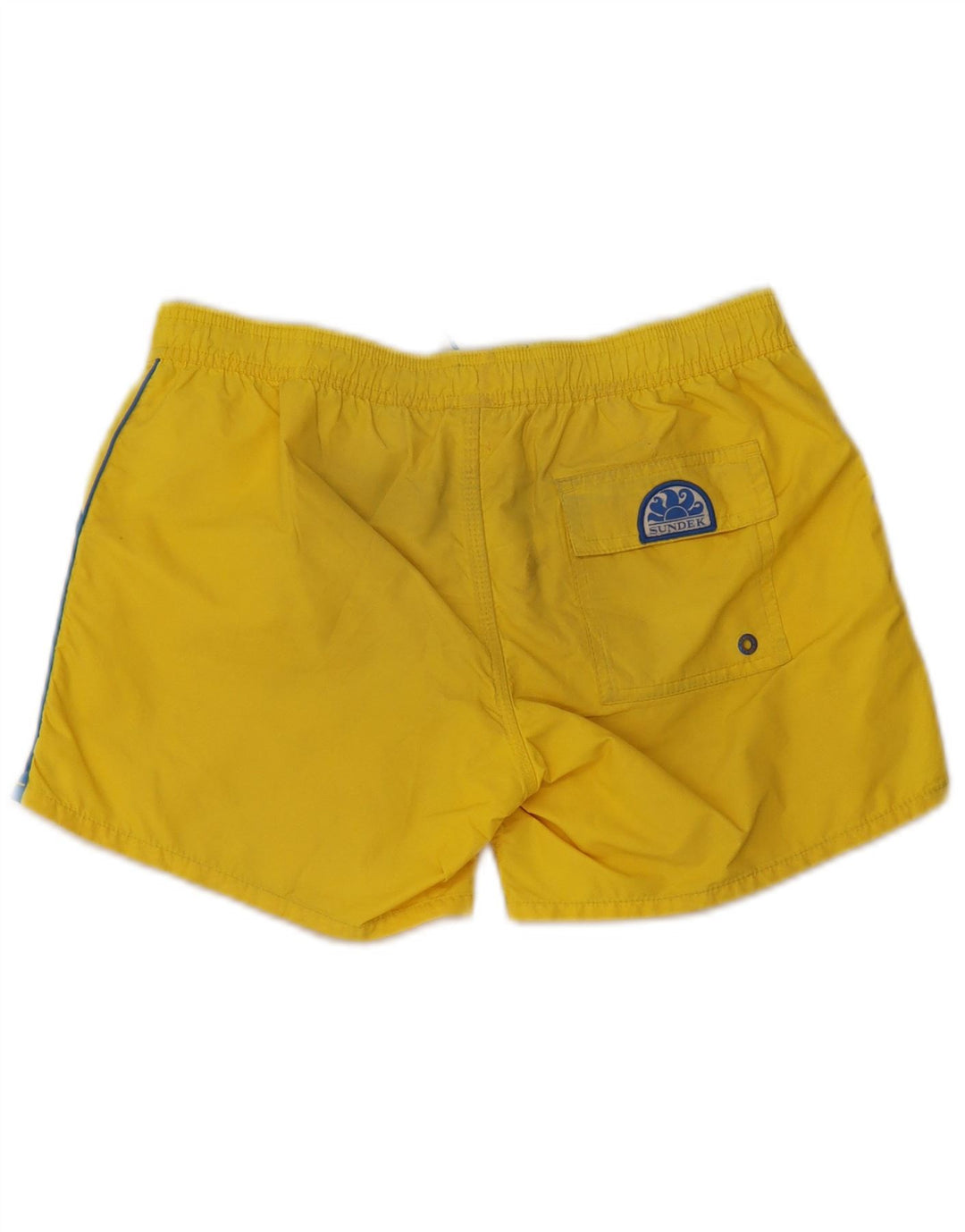 Pantaloncini da bagno Sundek per ragazzi 13-14 anni in poliestere giallo