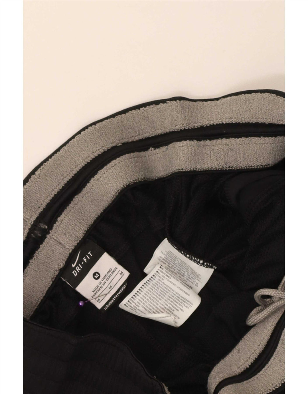 Pantaloncini sportivi Nike Dri Fit da uomo, poliestere medio nero