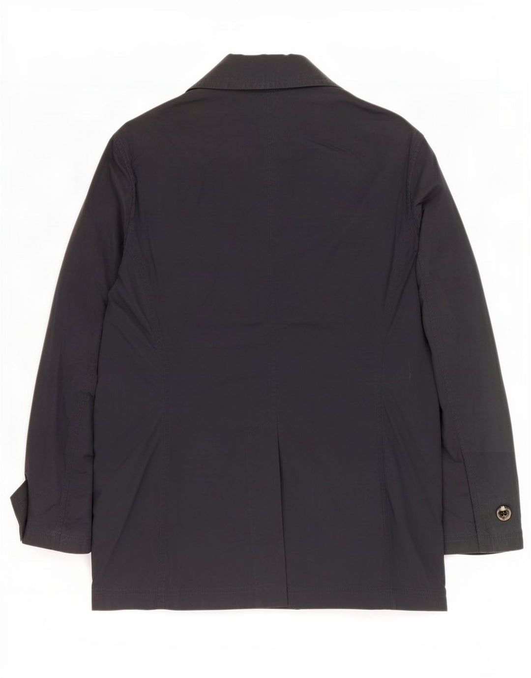 Cappotto doppiopetto da uomo Hackett UK 38 nylon blu navy medio