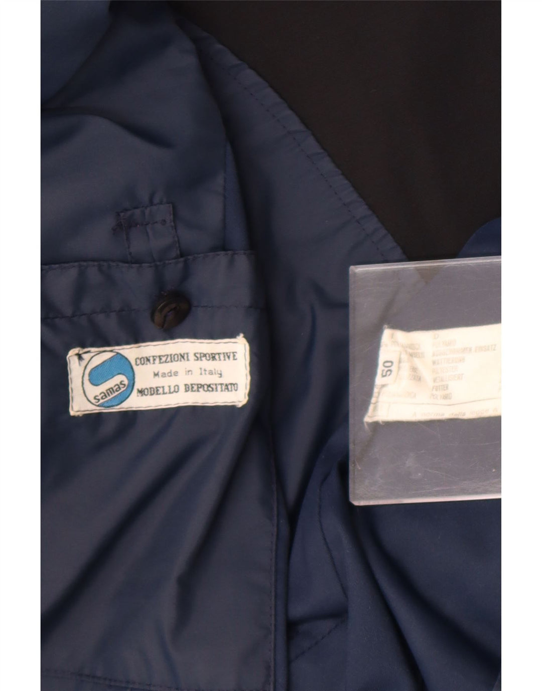 Giacca imbottita da donna Samas IT 50 XL Blu Colourblock Nylon