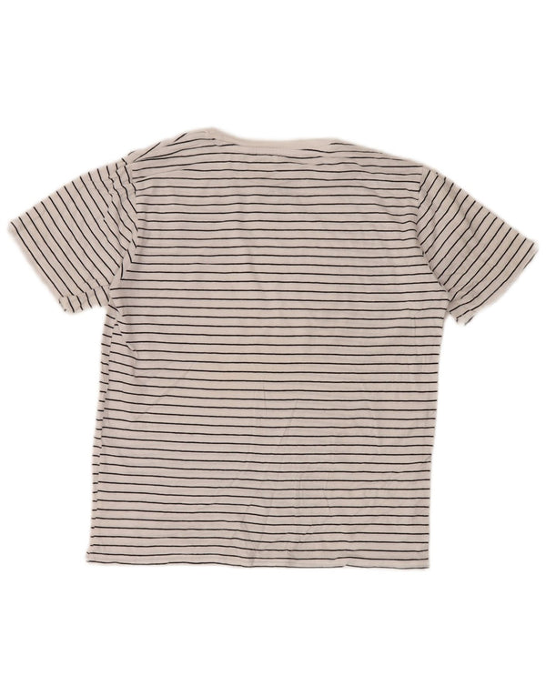 CALVIN KLEIN JEANS T-shirt per bambina 14-15 anni a righe larghe bianche