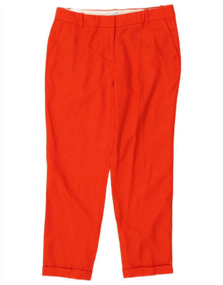 Pantaloni Capri da donna J. Crew US 4 Small W32 L26 Lana rossa