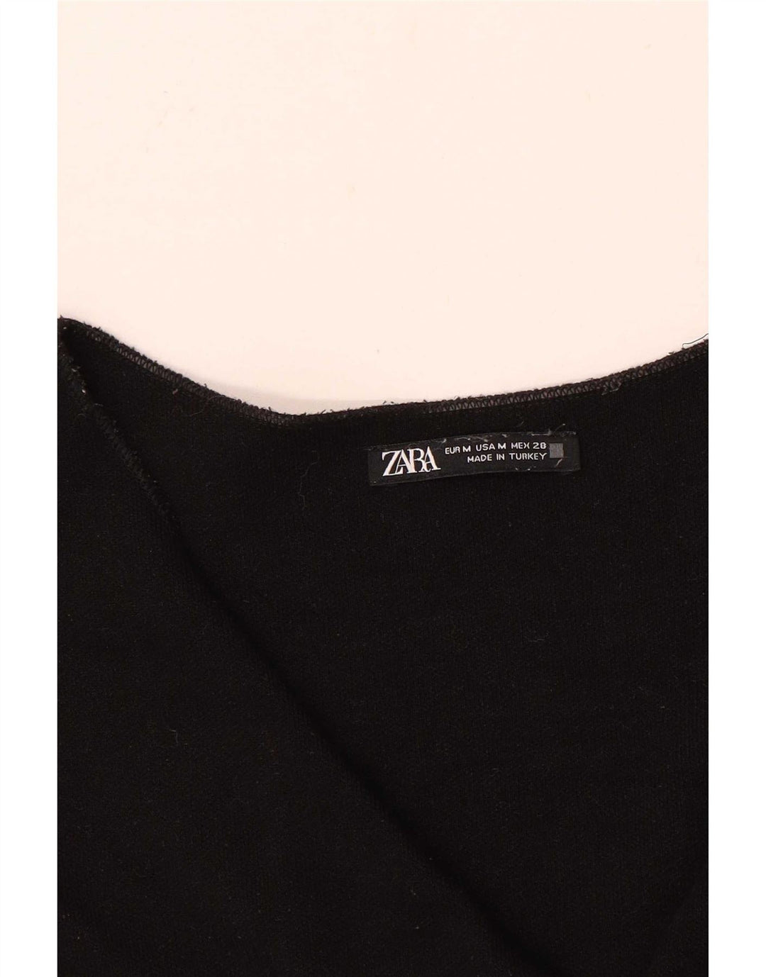Gilet Zara da donna UK 12 medio nero