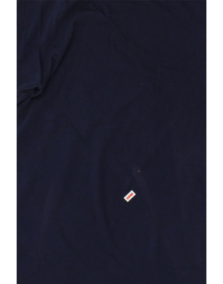 BLAUER Mens Graphic T-Shirt Top Medium Navy Blue Cotton Vintage Blauer and Second-Hand Blauer from Messina Hembry 
