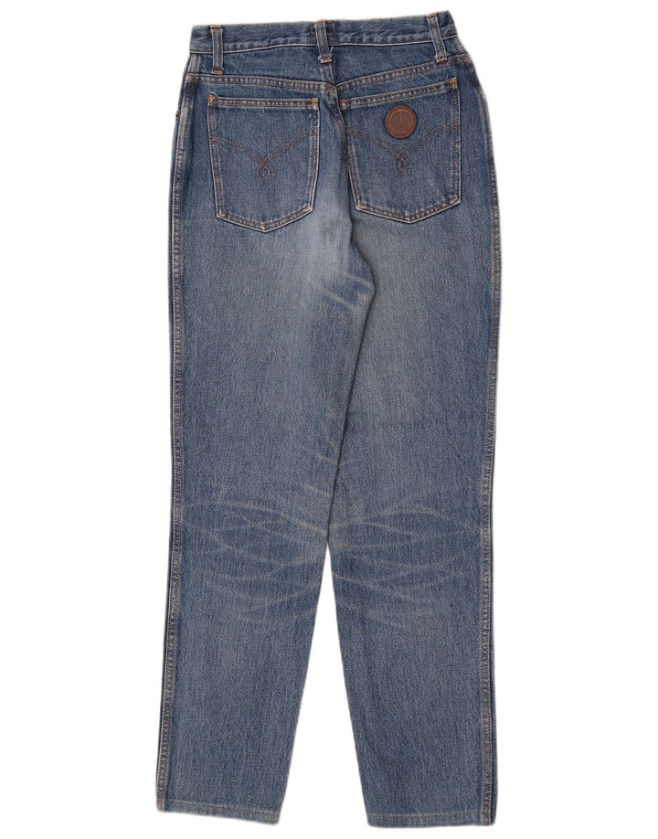 Jeans affusolati da donna Moschino W28 L28 cotone blu