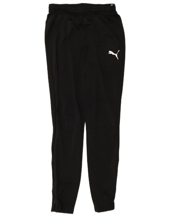 Pantaloni da tuta regolari da uomo Puma Joggers piccoli in poliestere nero