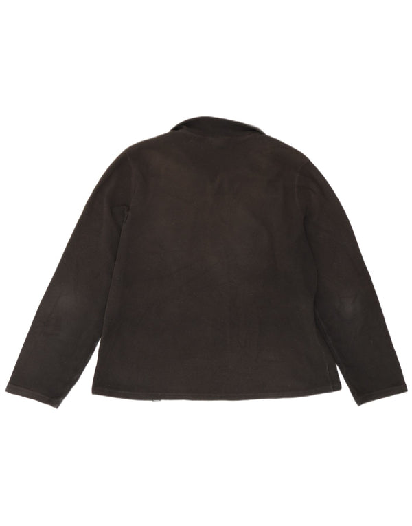 Maglione in pile da donna con collo e zip The North Face UK 18 XL poliestere nero